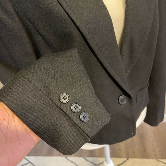 Pendleton Vintage Black Notched Collar Short Wool Jacket 12 - Picture 6 of 12